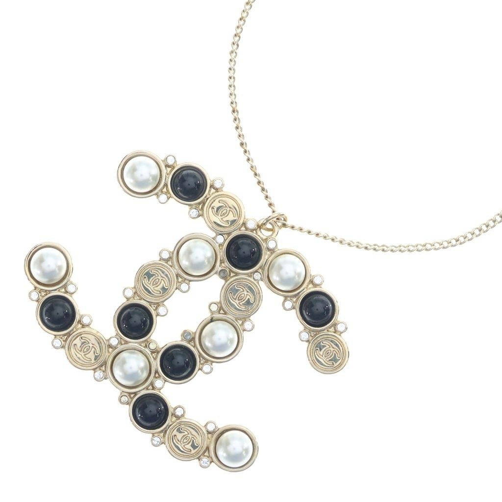 Chanel CC Logo Pendant Chain Gold 19B