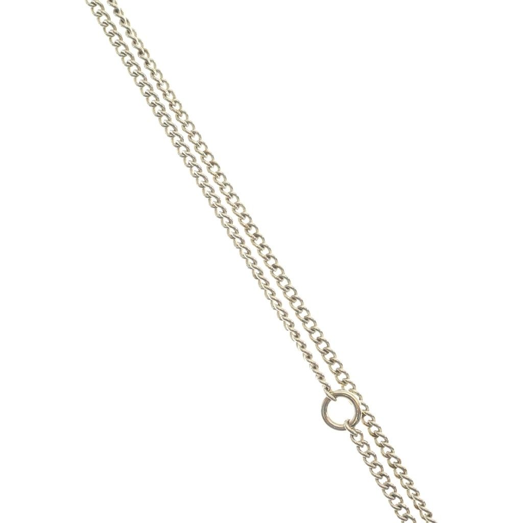 Chanel CC Logo Pendant Chain Gold 19B — view 4