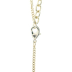 Chanel CC Logo Pendant Chain Gold Pink — view 5