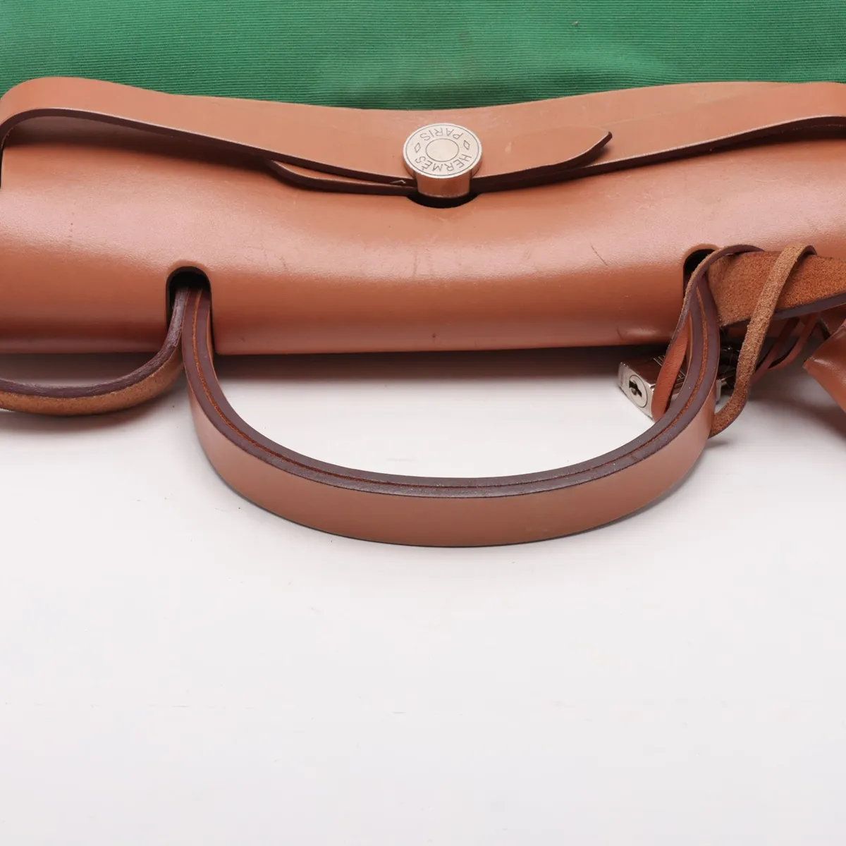 Hermes Herbag Zip PM Leather 2-Way Shoulder Bag Crossbody Hand — view 5