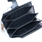 Dior Cannage Lady Jasmine Leather Card Case — view 3