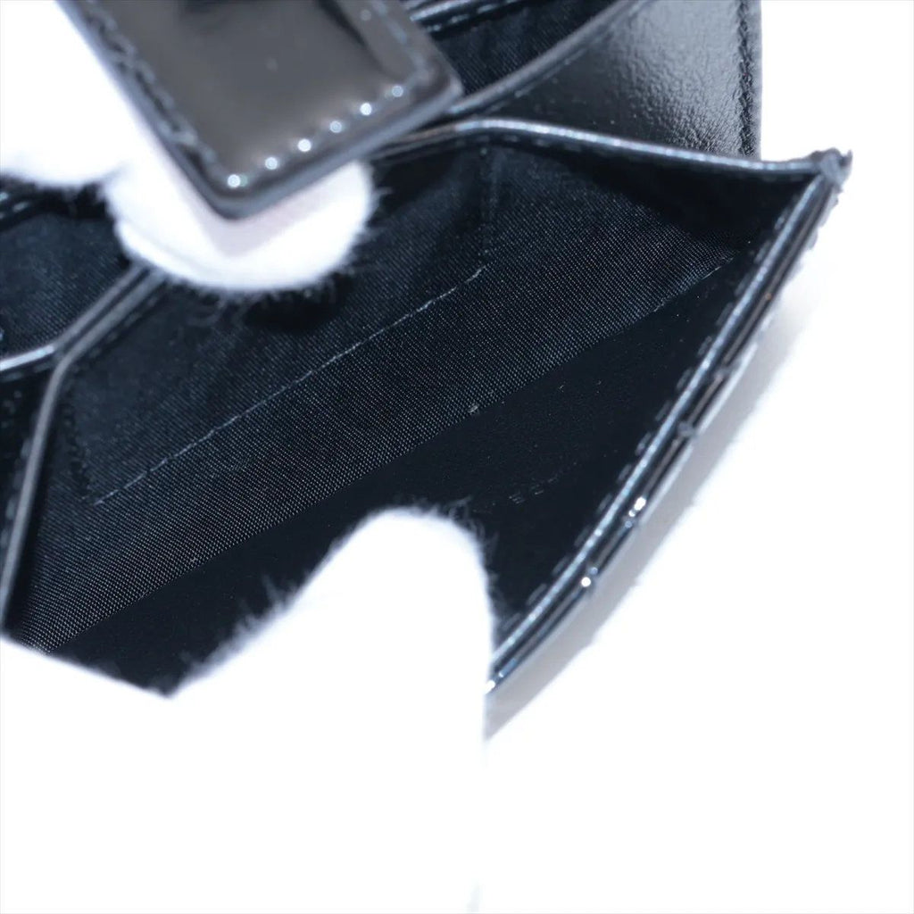 Dior Cannage Lady Jasmine Leather Card Case — view 8