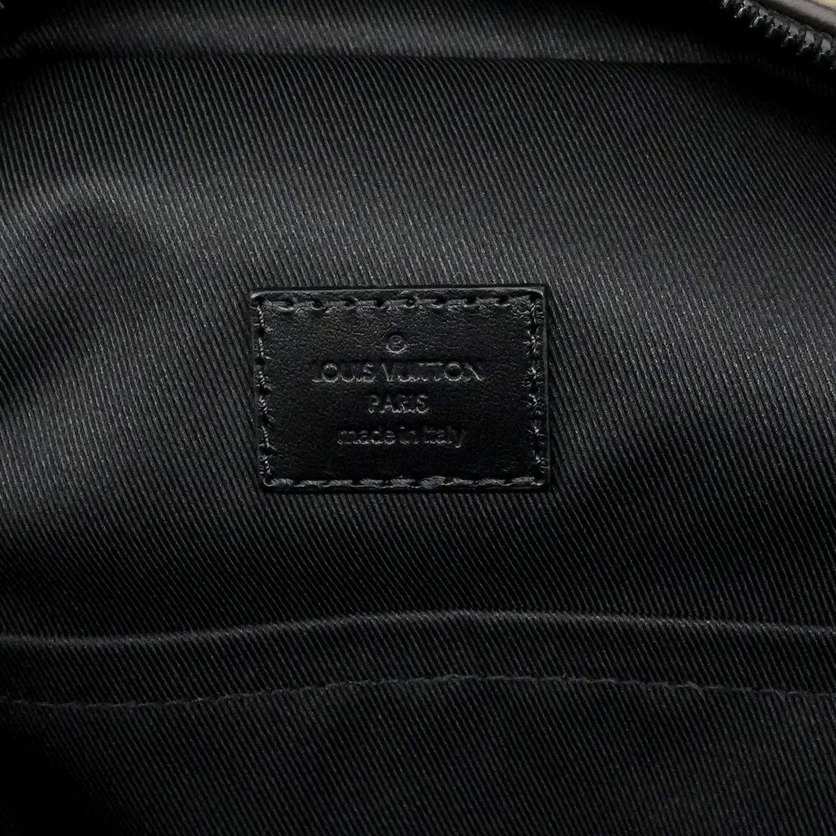 Louis Vuitton Backpack Monogram Macassar Dean Black Brown — view 5