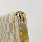 Louis Vuitton Wallet Damier Azur Zippy White — view 8