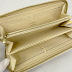 Louis Vuitton Wallet Damier Azur Zippy White — view 3