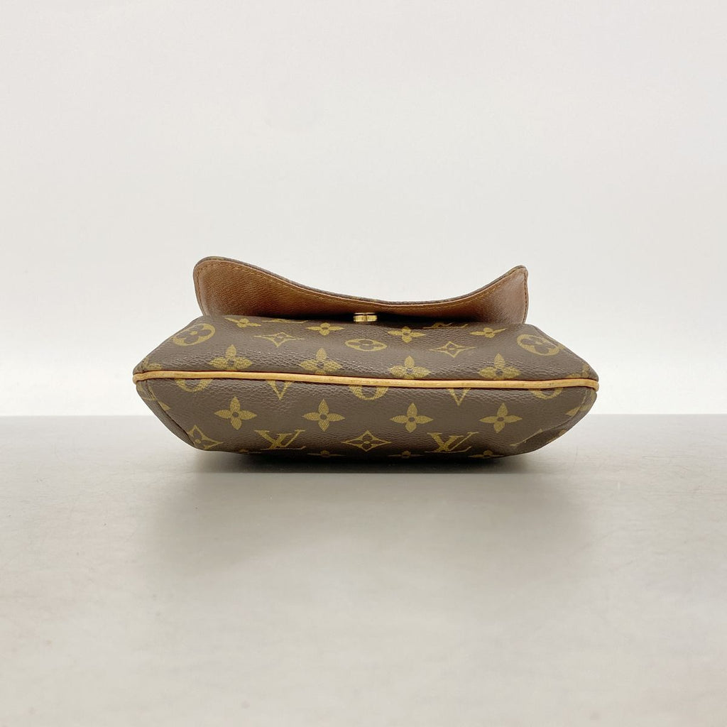 Louis Vuitton Shoulder Bag Monogram Musette Salsa Short Strap Brown — view 3