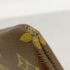 Louis Vuitton Coin Purse Monogram Pochette Cles Brown — view 5
