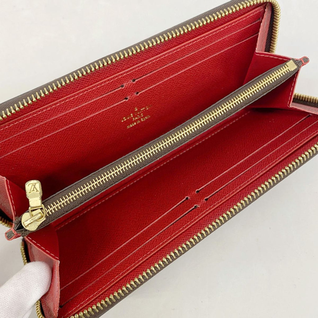 Louis Vuitton Wallet Damier Portefeuille Clemence Cerise — view 3