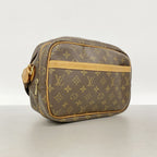 Louis Vuitton Shoulder Bag Monogram Reporter PM Brown — view 2