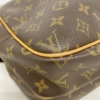 Louis Vuitton Shoulder Bag Monogram Reporter PM Brown — view 6