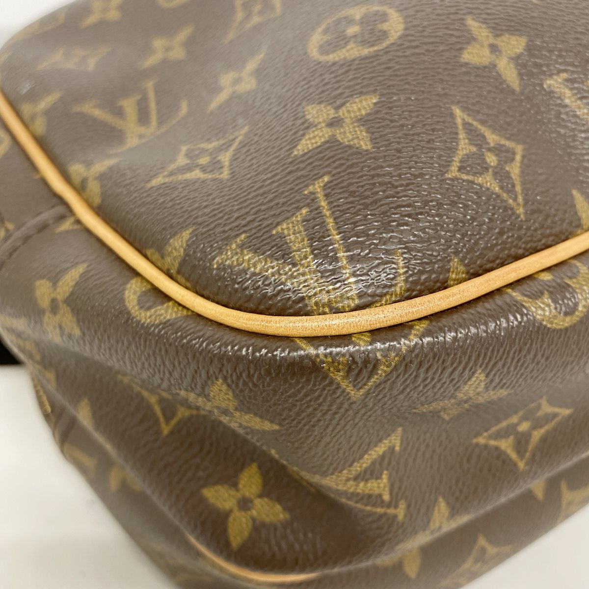 Louis Vuitton Shoulder Bag Monogram Reporter PM Brown — view 6