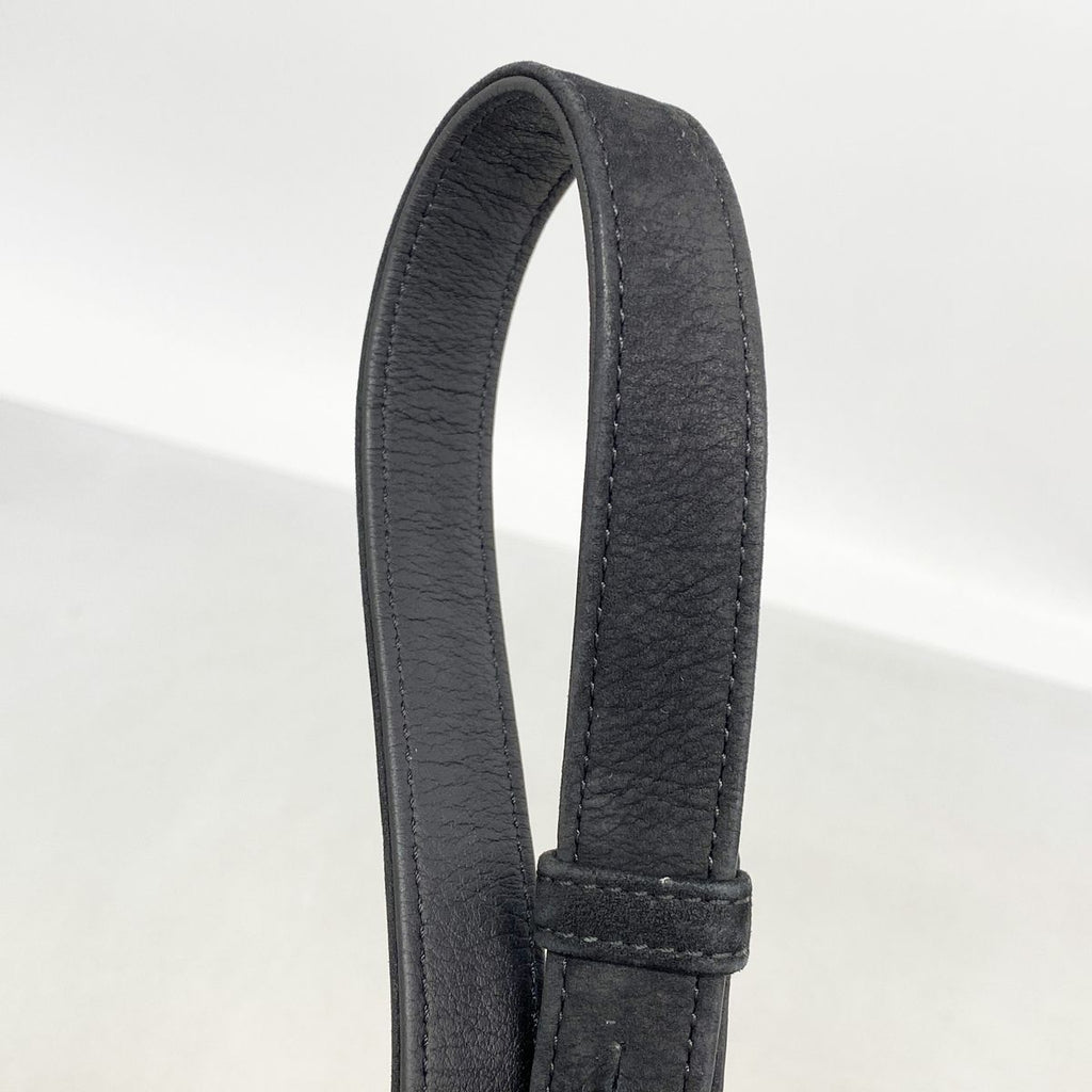 Chanel Shoulder Bag Boy Leather Black Silver — view 7
