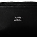 Hermes Handbag Bolide 31 Box Calf Black Silver 2-Way Bag — view 5