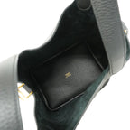 Hermes Handbag Picotin Lock PM Taurillon Clemence Black Gold — view 4