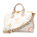 Louis Vuitton Handbag LV by the Pool Speedy Bandouliere 25 White Beige 2-Way Bag