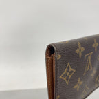 Louis Vuitton Card Case Monogram Japan Sangapur Brown — view 5