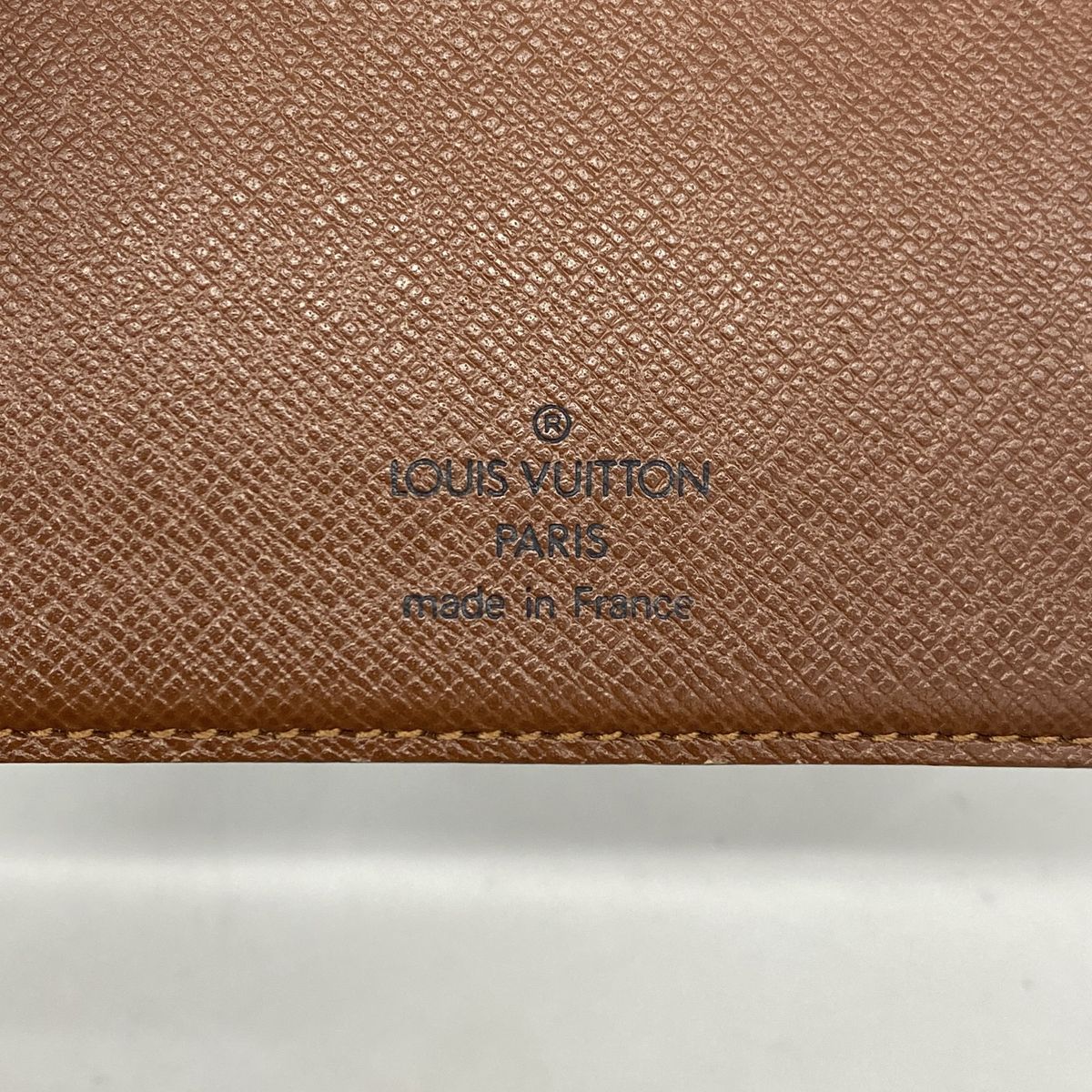 Louis Vuitton Card Case Monogram Japan Sangapur Brown — view 4