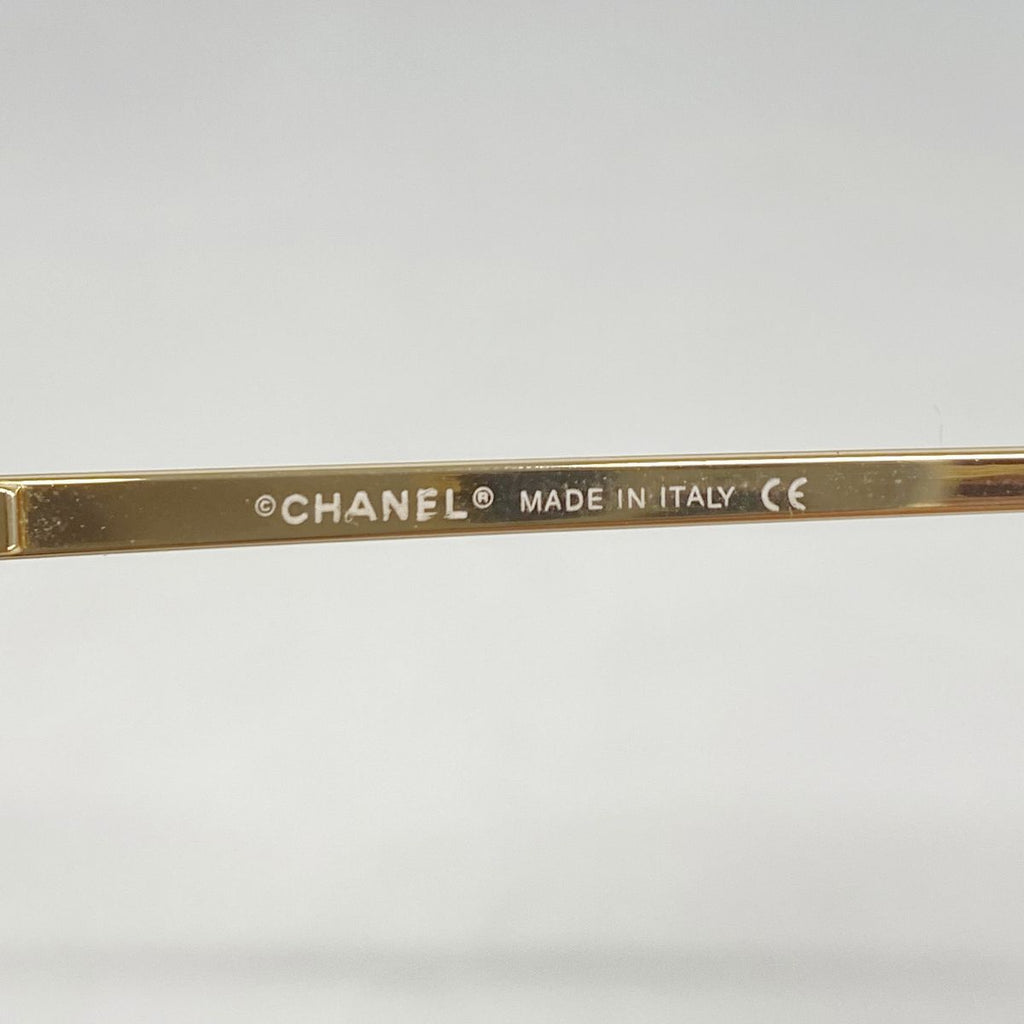 Chanel Sunglasses Acetate Brown Gold Eyewear — view 3
