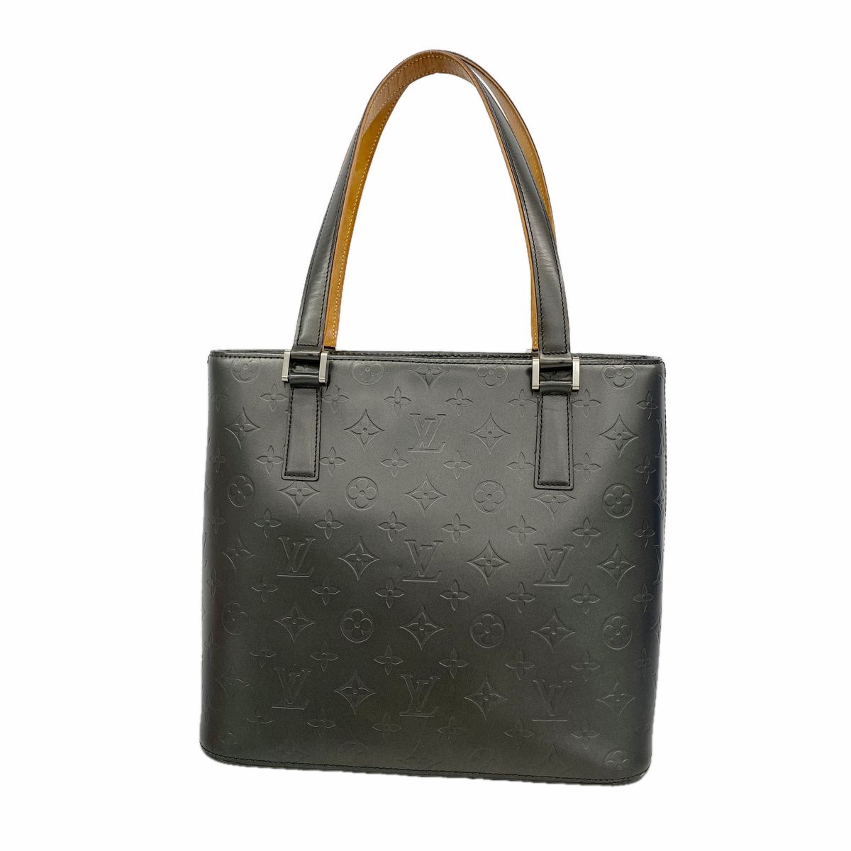Louis Vuitton Tote Bag Monogram Matt Stockton Noir