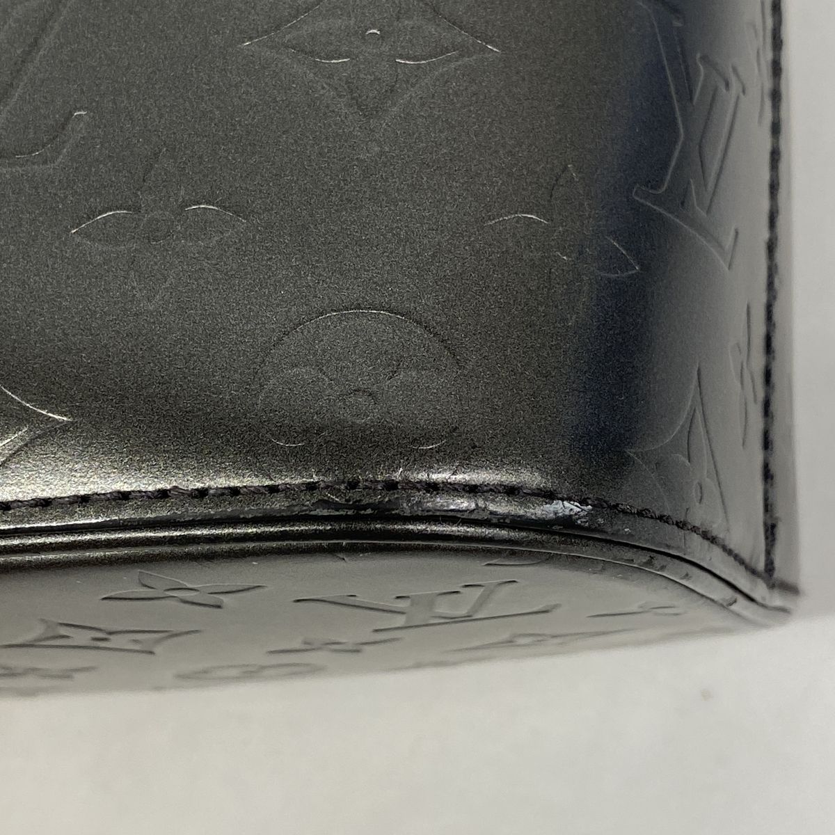 Louis Vuitton Tote Bag Monogram Matt Stockton Noir — view 6