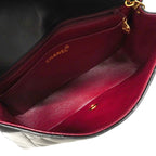 Chanel Shoulder Bag Diana Lambskin Black Gold — view 4