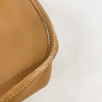 Hermes Shoulder Bag Evelyne Taurillon Clemence Gold Silver — view 6