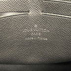 Louis Vuitton Clutch Monogram Eclipse Pochette Voyage MM Black — view 5