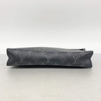 Louis Vuitton Clutch Monogram Eclipse Pochette Voyage MM Black — view 3
