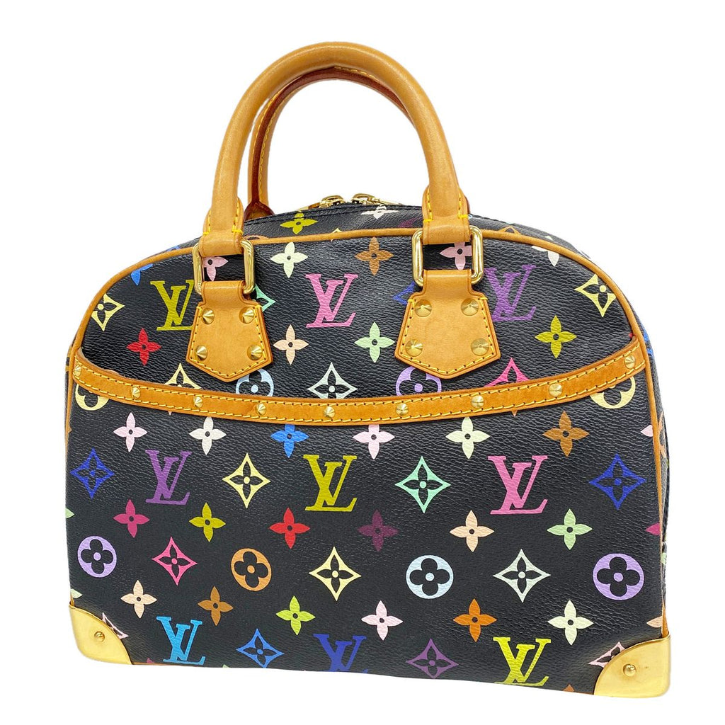 Louis Vuitton Handbag Monogram Multicolor Trouville Noir
