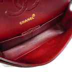 Chanel Shoulder Bag Quilted Lambskin Black Gold — view 4