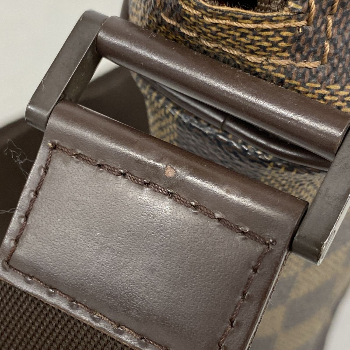 Louis Vuitton Shoulder Bag Damier Olaf PM Ebene — view 8