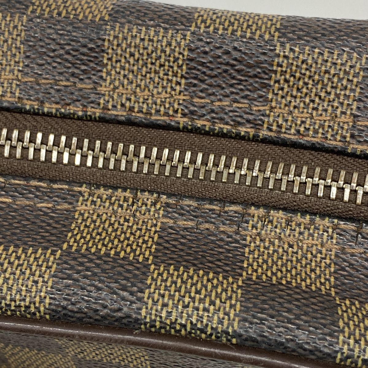 Louis Vuitton Shoulder Bag Damier Olaf PM Ebene — view 6