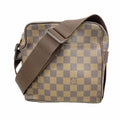 Louis Vuitton Shoulder Bag Damier Olaf PM Ebene
