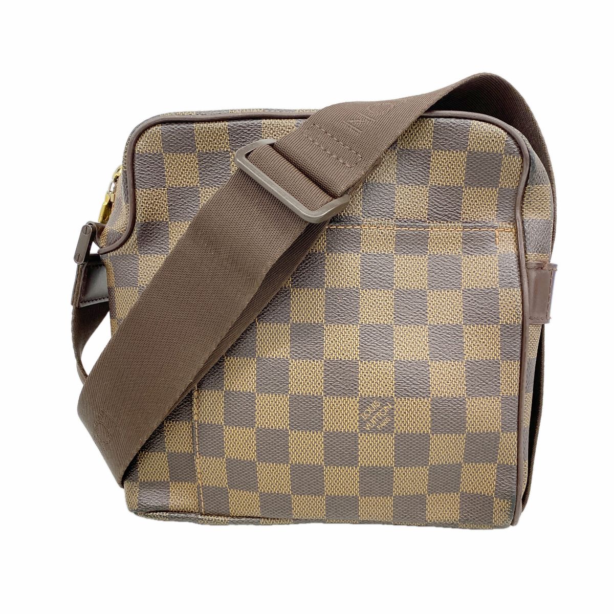 Louis Vuitton Shoulder Bag Damier Olaf PM Ebene