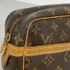 Louis Vuitton Clutch Monogram Compiegne 23 Brown — view 7