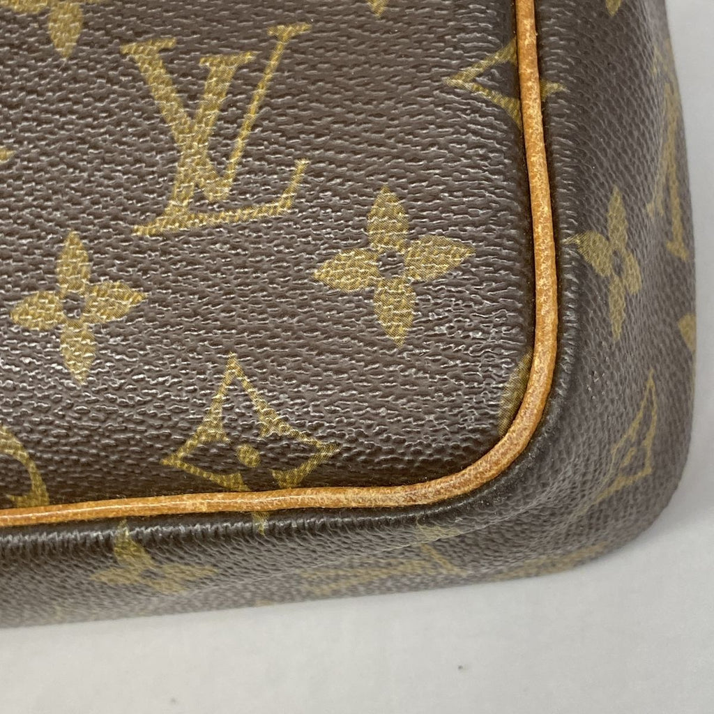 Louis Vuitton Clutch Monogram Compiegne 23 Brown — view 6