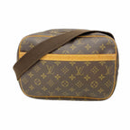 Louis Vuitton Shoulder Bag Monogram Reporter PM Brown