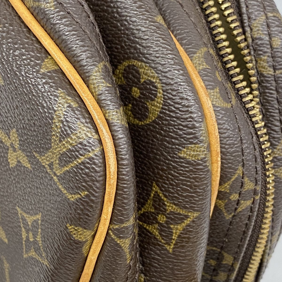 Louis Vuitton Shoulder Bag Monogram Reporter PM Brown — view 7