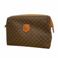 Celine Pouch Macadam Brown Gold