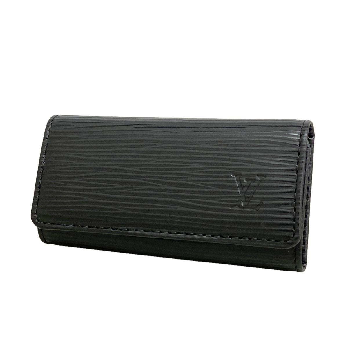 Louis Vuitton Key Case Epi Multicles 4 Noir Key Holder