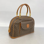 Celine Handbag Macadam Brown Gold — view 2