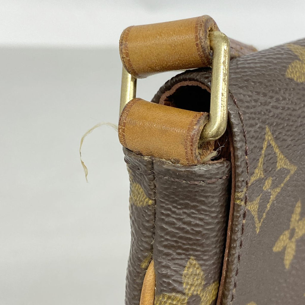 Louis Vuitton Shoulder Bag Monogram Musette Salsa Short Strap Brown — view 7