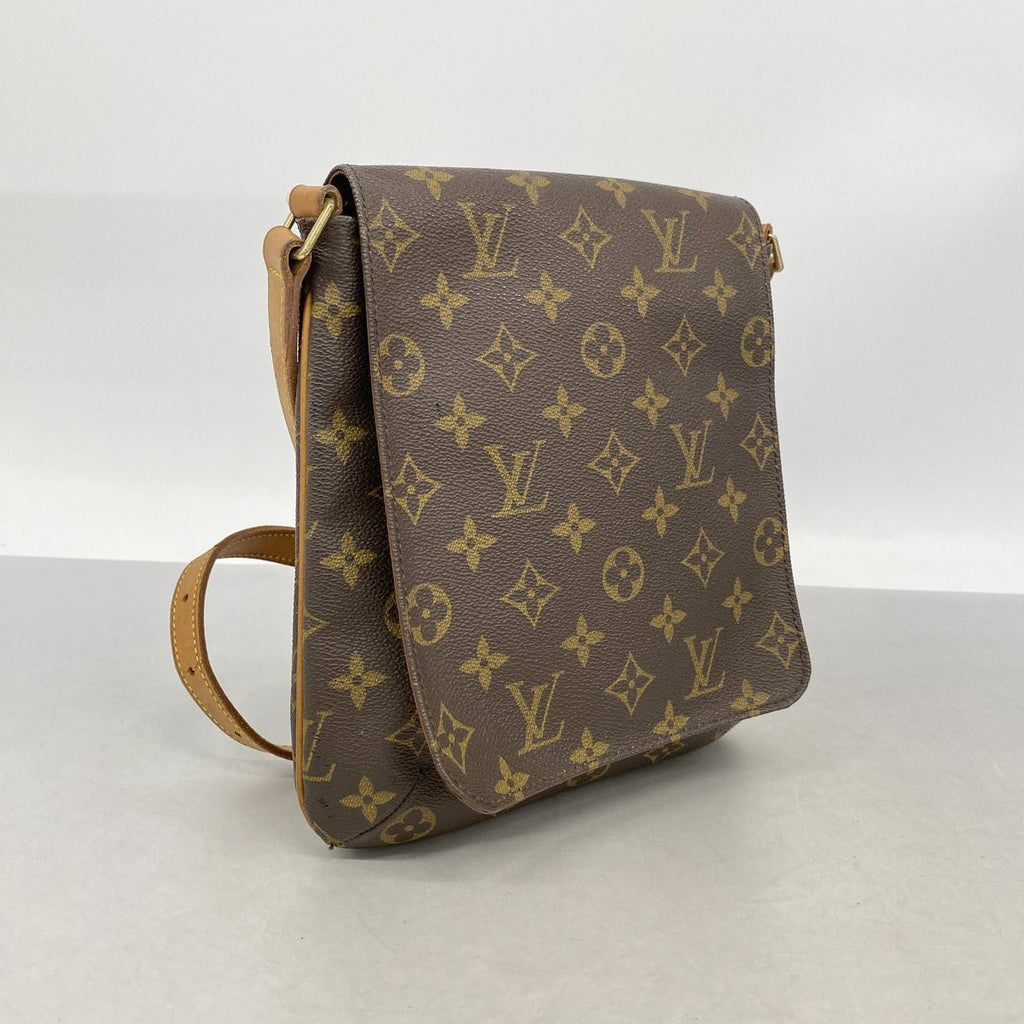 Louis Vuitton Shoulder Bag Monogram Musette Salsa Short Strap Brown — view 2