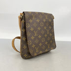Louis Vuitton Shoulder Bag Monogram Musette Salsa Short Strap Brown — view 2