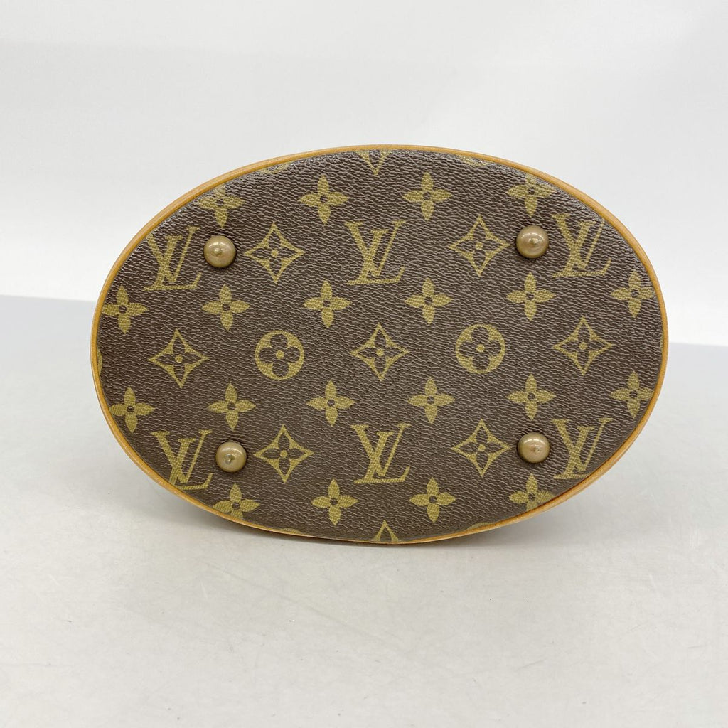 Louis Vuitton Tote Bag Monogram Bucket PM Brown — view 3