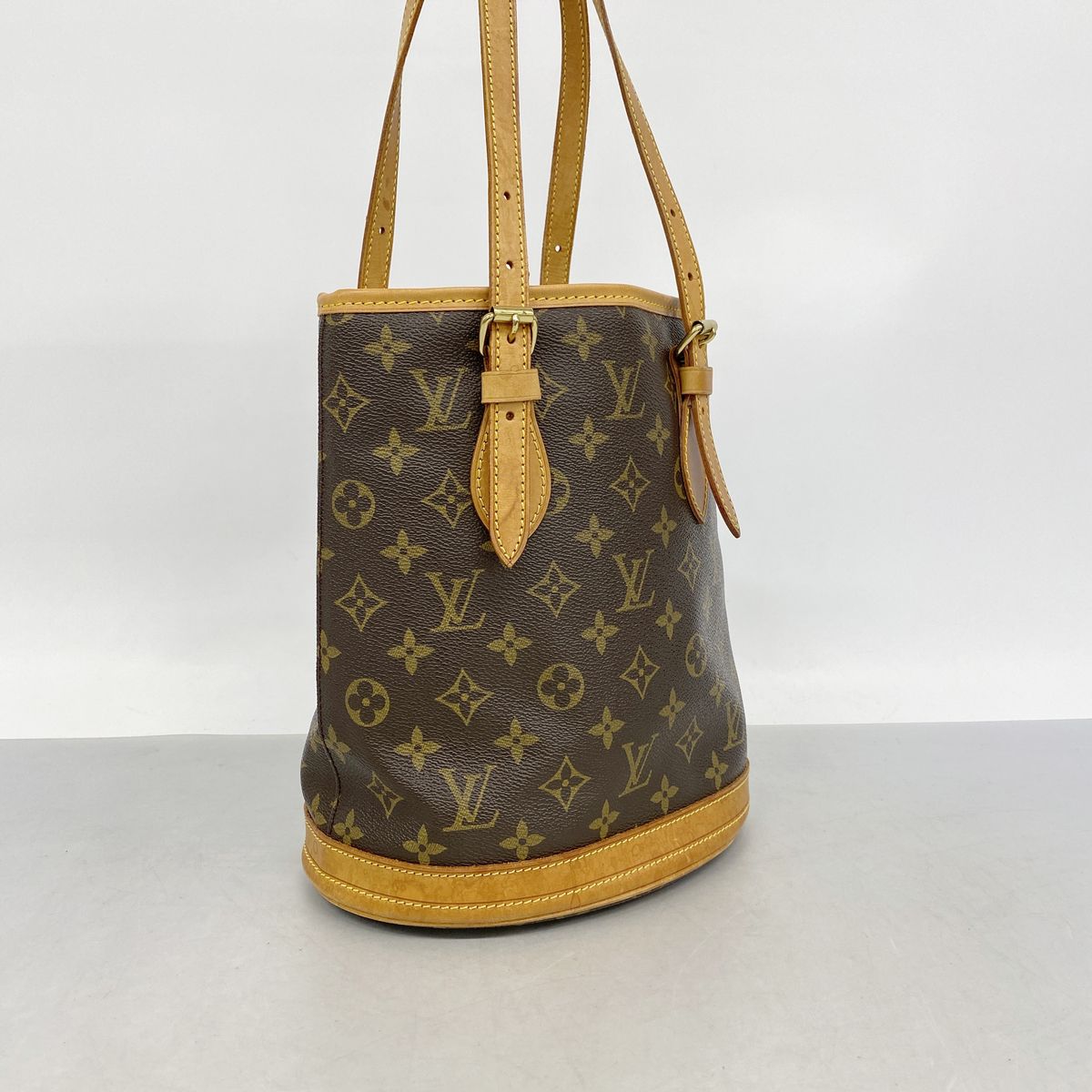 Louis Vuitton Tote Bag Monogram Bucket PM Brown — view 2