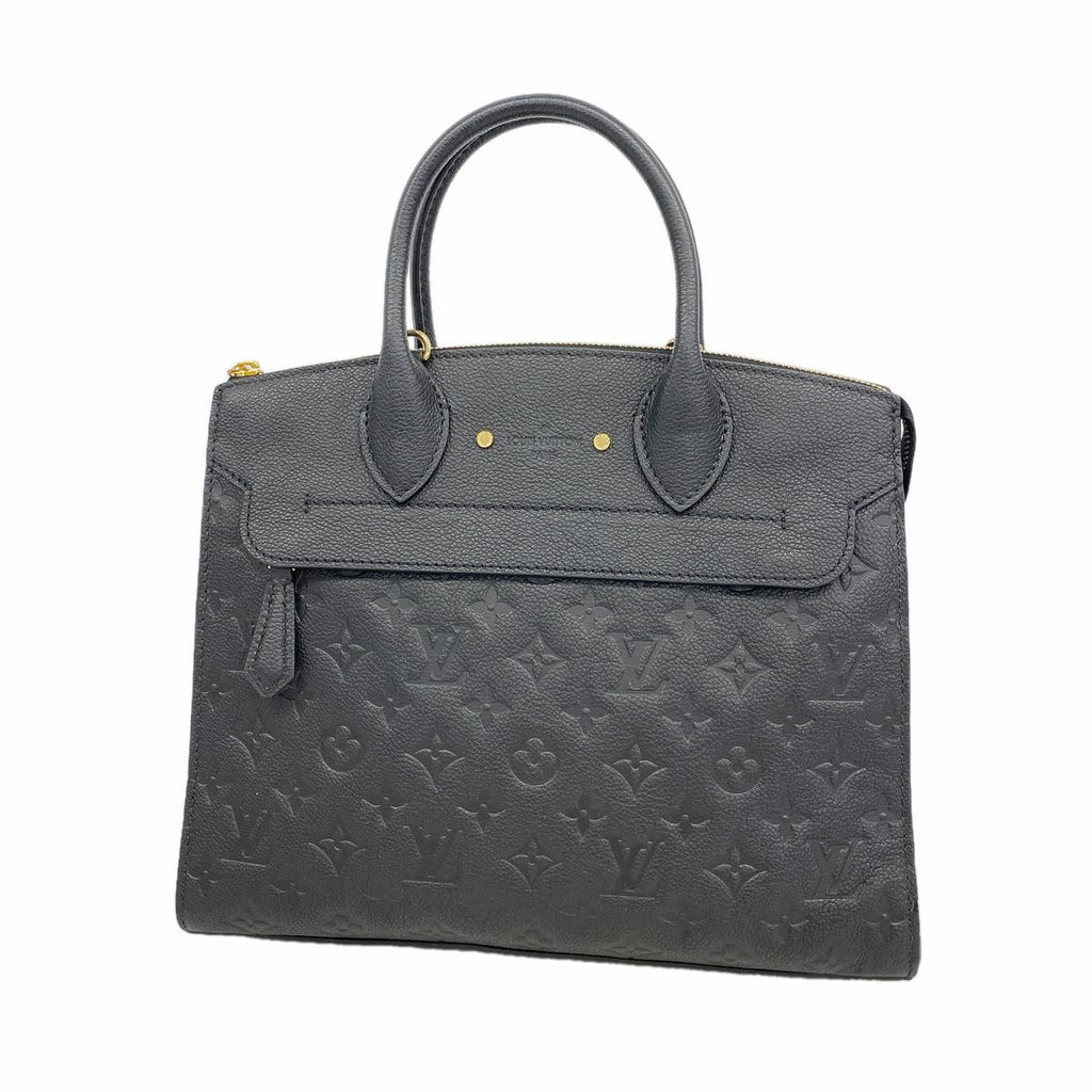 Louis Vuitton Handbag Monogram Empreinte Pont Neuf MM Noir
