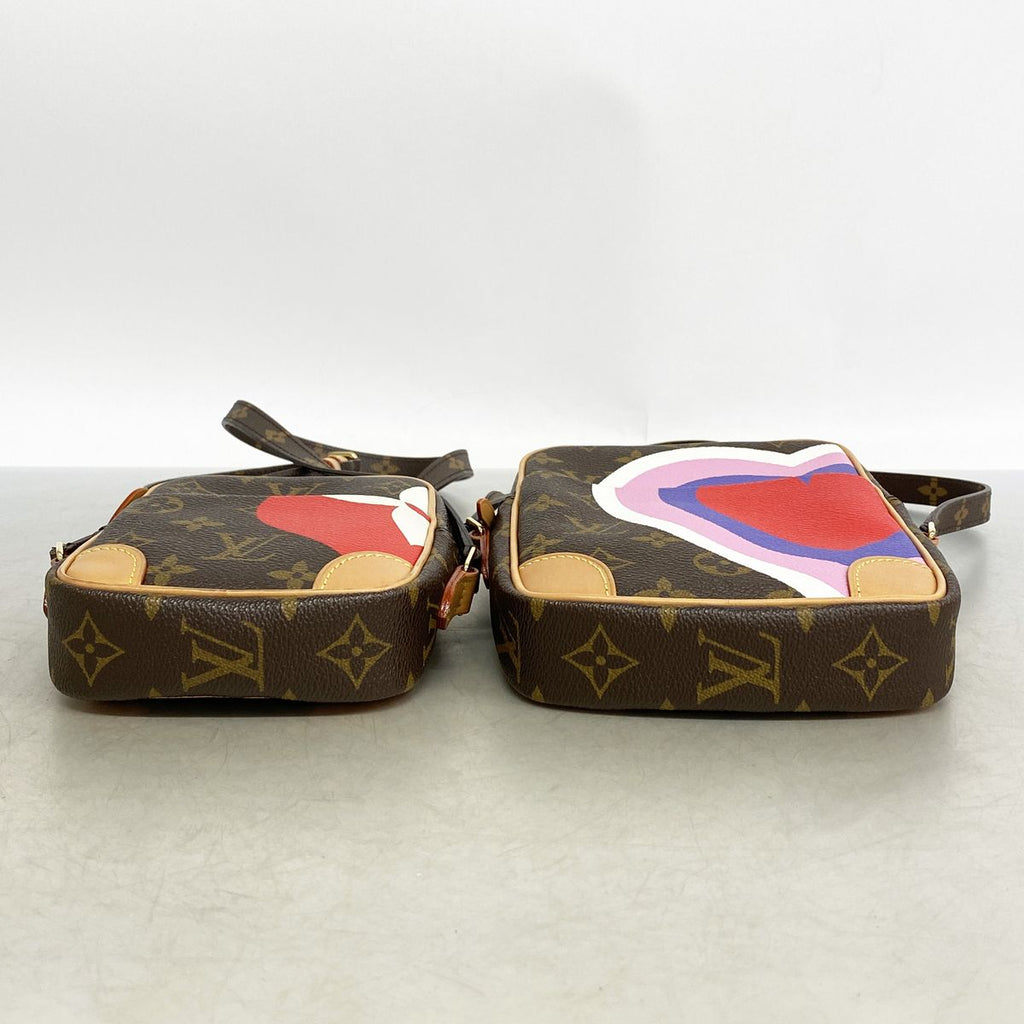 Louis Vuitton Shoulder Bag Monogram Game on Panam Set Brown Red — view 3