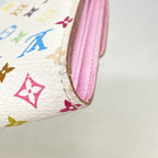 Louis Vuitton Wallet Monogram Multicolor Portefeuille Sarah Blanc Rich — view 6