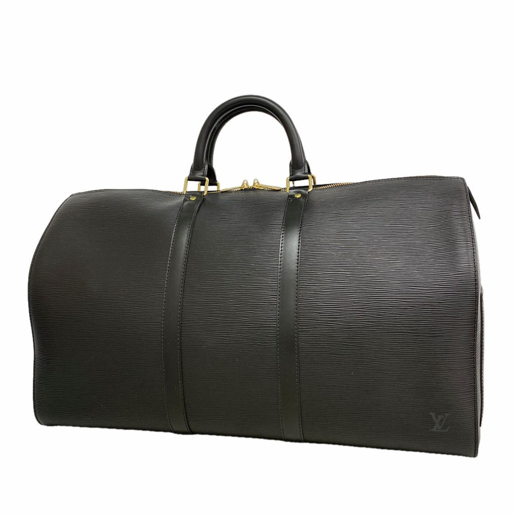 Louis Vuitton Boston Bag Epi Keepall 50 Noir